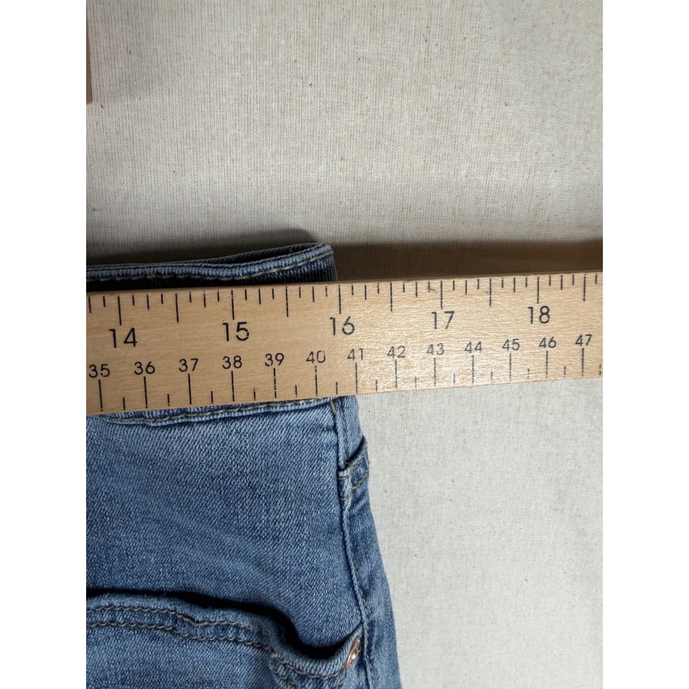 Seven7 Relaxed Bermuda Denim Shorts size 6 Blue - Picture 11 of 13